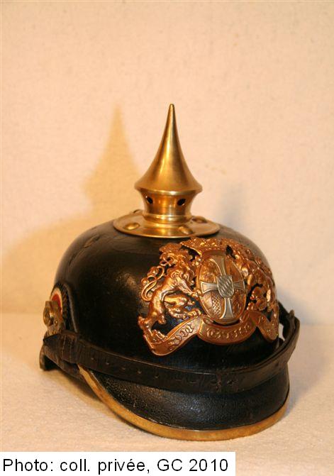 Casque à pointe mle 1896 bavarois de réserve