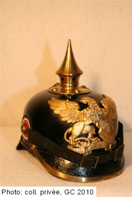 Casque à pointe mle 1895 de réserve