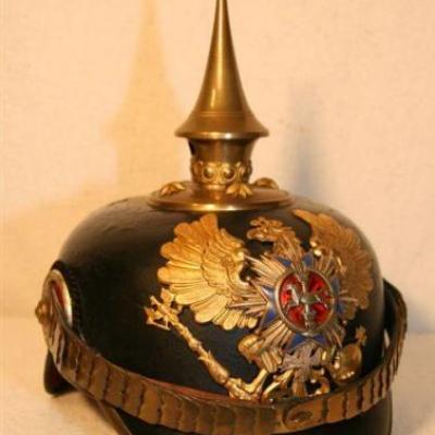 Casque mle 1886 d'officier du IR 92