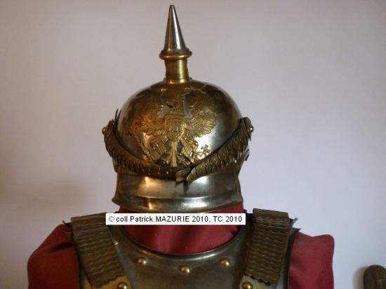 Casque de cuirassier prussien de type 1867